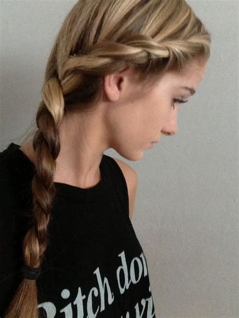 Twist Braid HairStyles: braid + messy bun braid + messy bun braid ...