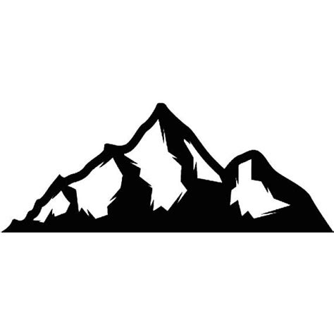 Colorado Mountain Silhouette at GetDrawings | Free download