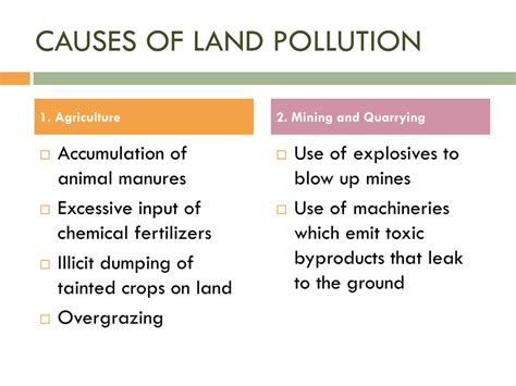 PPT - Land Pollution PowerPoint Presentation, free download - ID:1560746