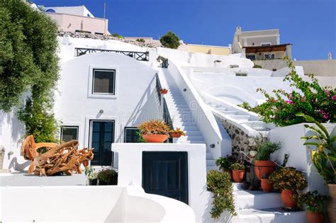 Santorini white houses stock photo. Image of greece, aegean - 33821120