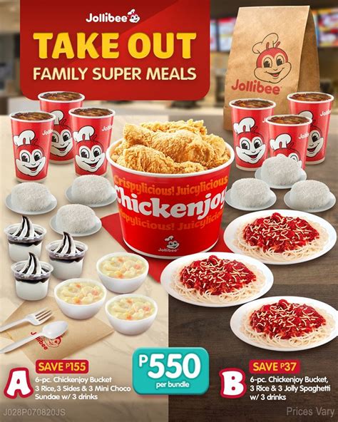 Jollibee Take-Out Family Super Meals Promo for Limited Time Only ...