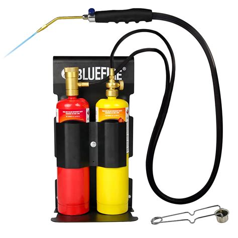 Buy BLUEFIRE Oxypropane Welding Cutting Torch Kit with Flint Lighter ...