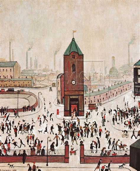 83 best images about L S Lowry ( Lawrence Stephen ) Matchstick men ...