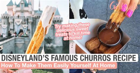 Disneyland Churros Recipe & How To Can Make Them At Home