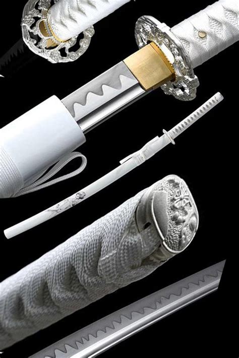 True Swords,Hattori Hanzo Sword Real Best Samurai Katana White – Makoto ...