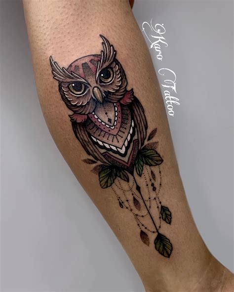 Owl tattoo designs for females photos