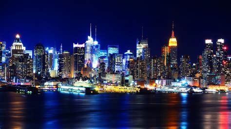 New York City Night Wallpaper - WallpaperSafari