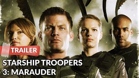 Starship Troopers 3: Marauder 2008 Trailer | Casper Van Dien - YouTube