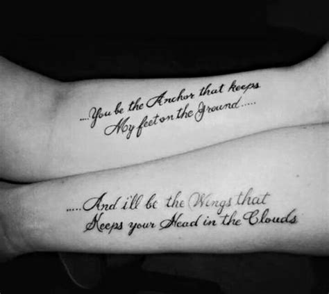 10 Quote Tattoos For Couples Who Totally Complete Each Other | Couple ...