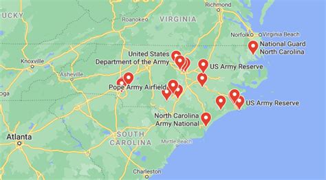 Military Bases in North Carolina - Operation Military Kids