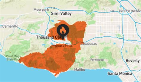 Ventura California Fire Map - Campus Map