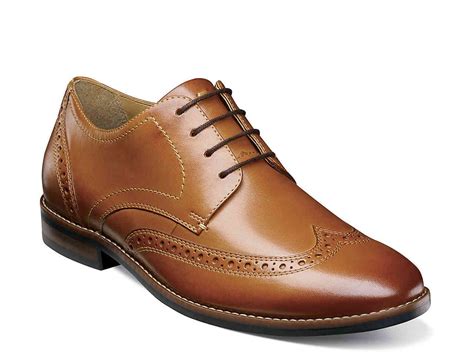 Nunn Bush Leather Fifth Ward Flex Wingtip Oxford in Cognac (Brown) for ...