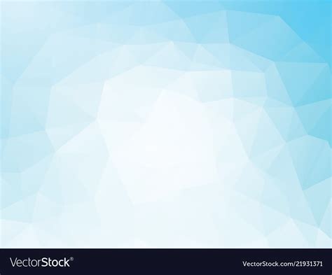 White blue geometric wallpaper background Vector Image