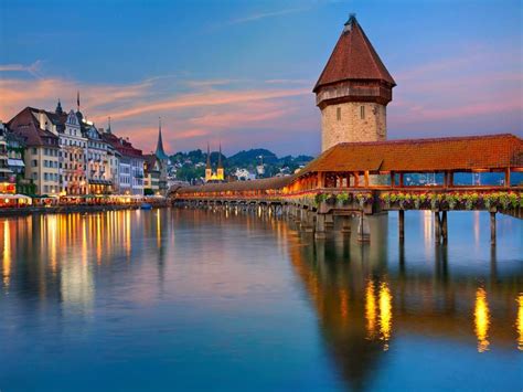 Chapel Bridge - Lucerne | Luzern, Schweiz