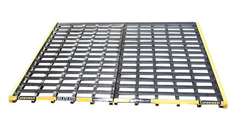 Rumble Plates Trackout Construction Grates | Conexwest