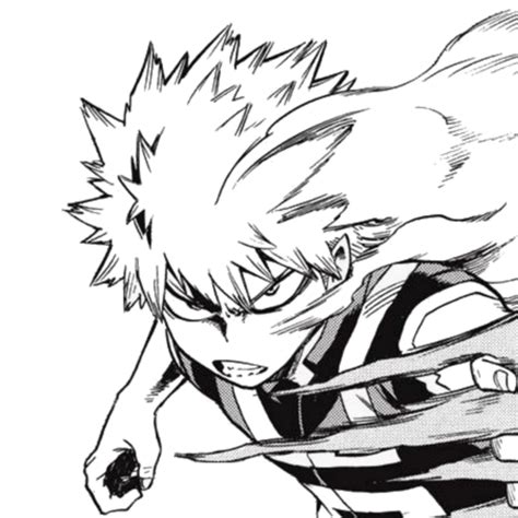 Bakugou Mha Manga Icons