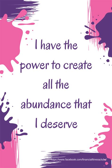 Wealth affirmation, from the 'Wealth Journal - Change Your Money ...