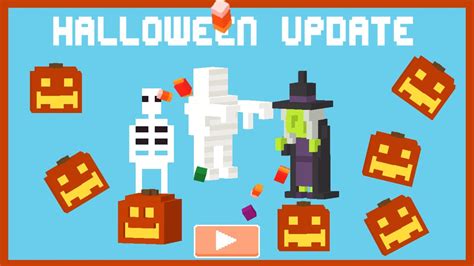 CROSSY ROAD HALLOWEEN Update | 5 New Spooky Characters! Pumpkin, Witch ...