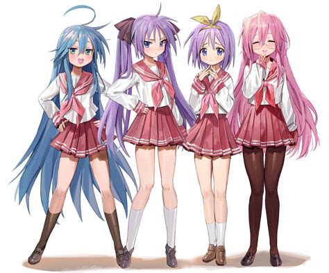 Download Kagami Hiiragi Tsukasa Hiiragi Konata Izumi Miyuki Takara ...