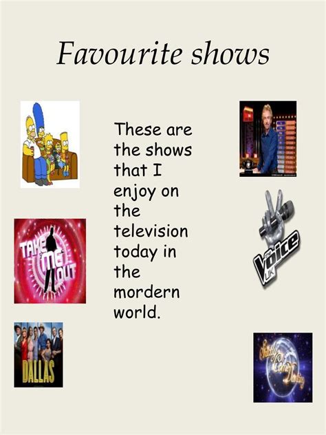 Awards & television shows