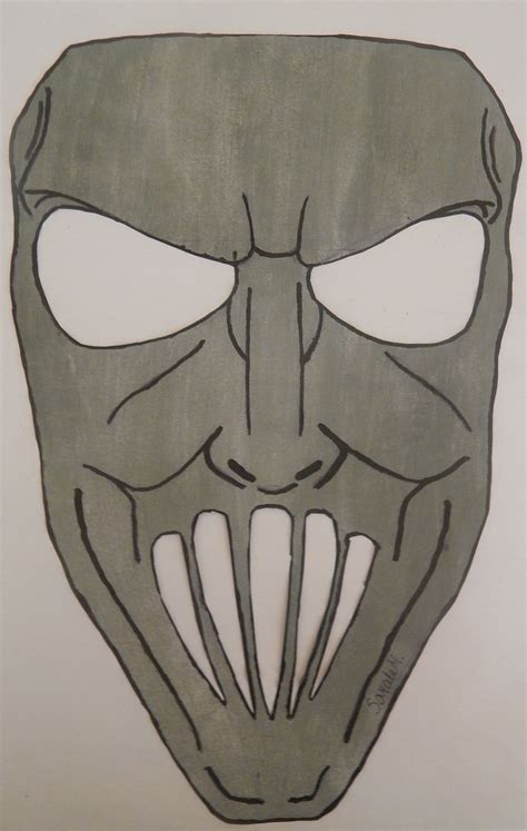 Mask(Mick Thomson-Slipknot) by SarahMilas on DeviantArt