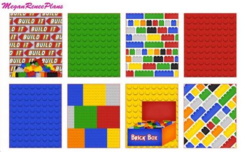 Brick Building Lego Inspired Weekly Planner Sticker Kit | Etsy