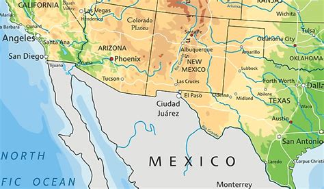 Map Of Texas New Mexico Border - Chicago Bears 2024 Schedule