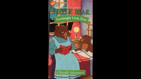 Opening To Little Bear:Good Night Little Bear 1998 VHS (2001 Reprint ...