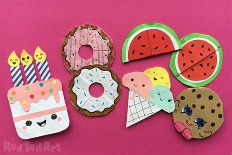 5 KAWAII BOOKMARKS YOU’LL WANT TO EAT - Red Ted Art - Kids Crafts