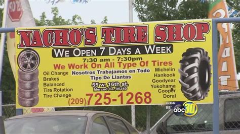 Nacho's Tire Shop in Merced is warning others about a burglar - ABC30 ...