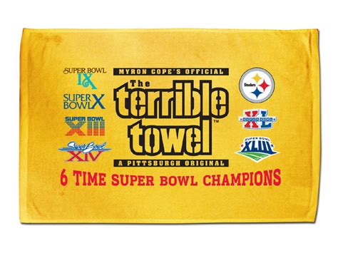 Black Terrible Towel