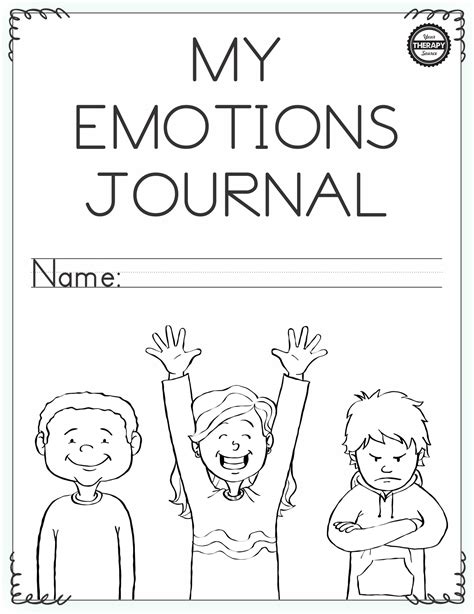 Emotional Regulation Worksheets - For Boys and Girls - Your Therapy Source