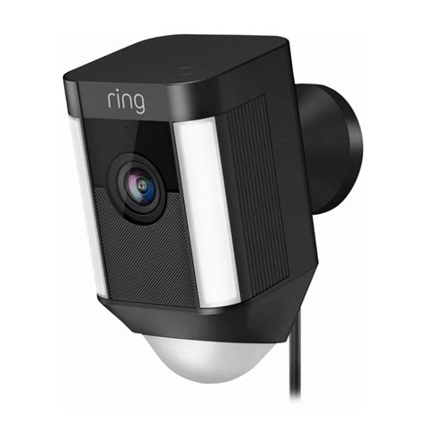 Ring Spotlight Cam Wired Outdoor Security Camera | Security Cameras ...