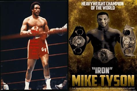 Max Boxing - News - Mythical matchup: George Foreman fights Mike Tyson ...