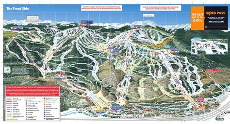 Vail Piste Maps