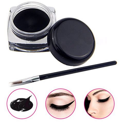 Lightweight Waterproof Gel Eyeliner , Mineral Beautiful Eyeliner Makeup