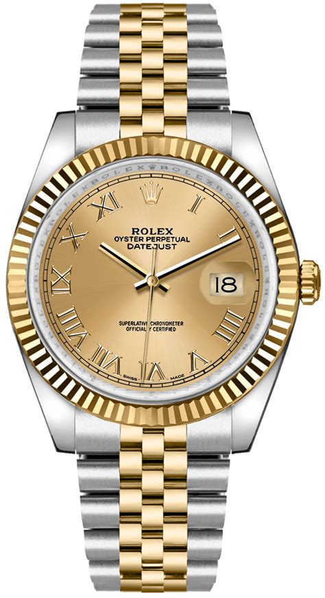 116233 Rolex Oyster Perpetual Datejust 18K Yellwo Gold Men Watch