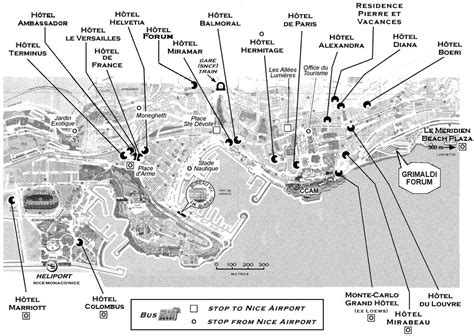 Monaco Maps | Printable Maps of Monaco for Download