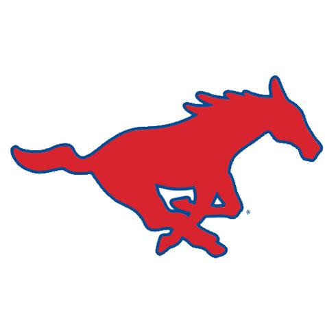 logo_-Southern-Methodist-University-Mustangs-Red-Mustang - Fanapeel