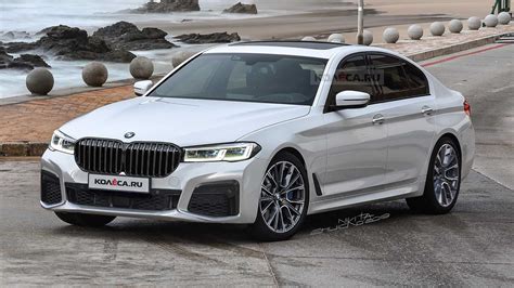 2021 BMW 5 Series LCI Rendered, Comes With Huge Grille - autoevolution