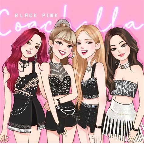 Blackpink Anime 100 Blackpink Anime Ideas In 2021 Blackpink Black ...