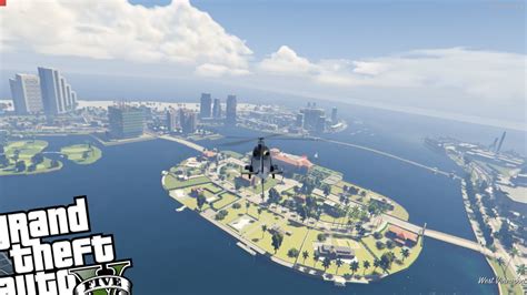 GTA 5 PC - VICE CITY MOD! (Full Map MOD) Exploring GTA 5 Vice City Map ...