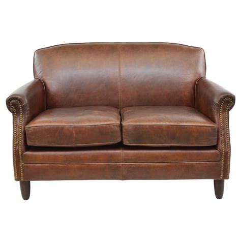 Leather 2 Seater Sofa