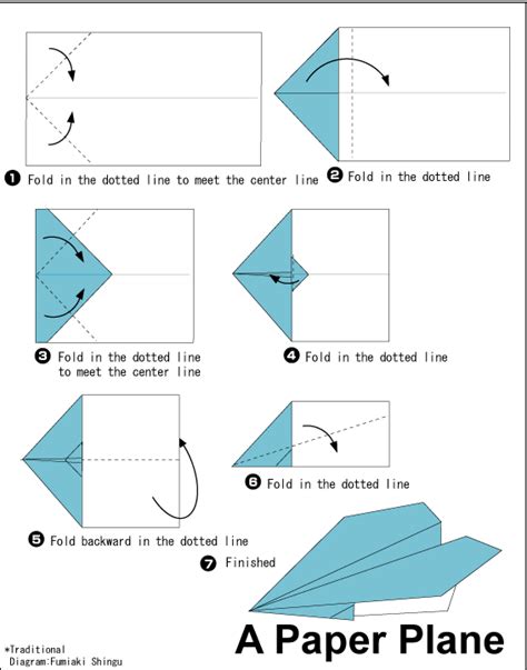 origami Paper Plane 1 | Sobres de papel, Papel de origami, Aviones de papel