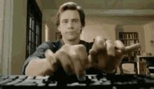 Jim Carrey Typing GIFs | Tenor