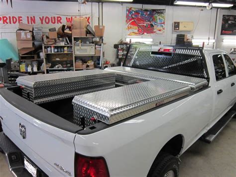 Truck Bed Toolbox Installation in Maryland & Other Work Truck ...