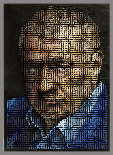 Screw Art utilizes ‘nuts and bolts’ as paint to create riveting portraits