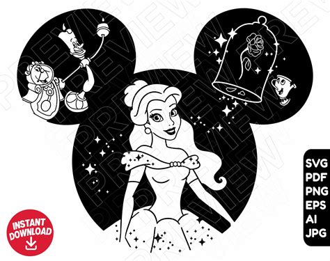 Disney Princess Svg Images For Cricut