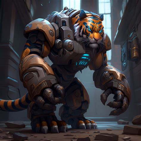 ArtStation - Mecha Tiger