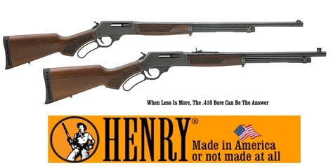 Henry Lever Action .410 Shotgun Review